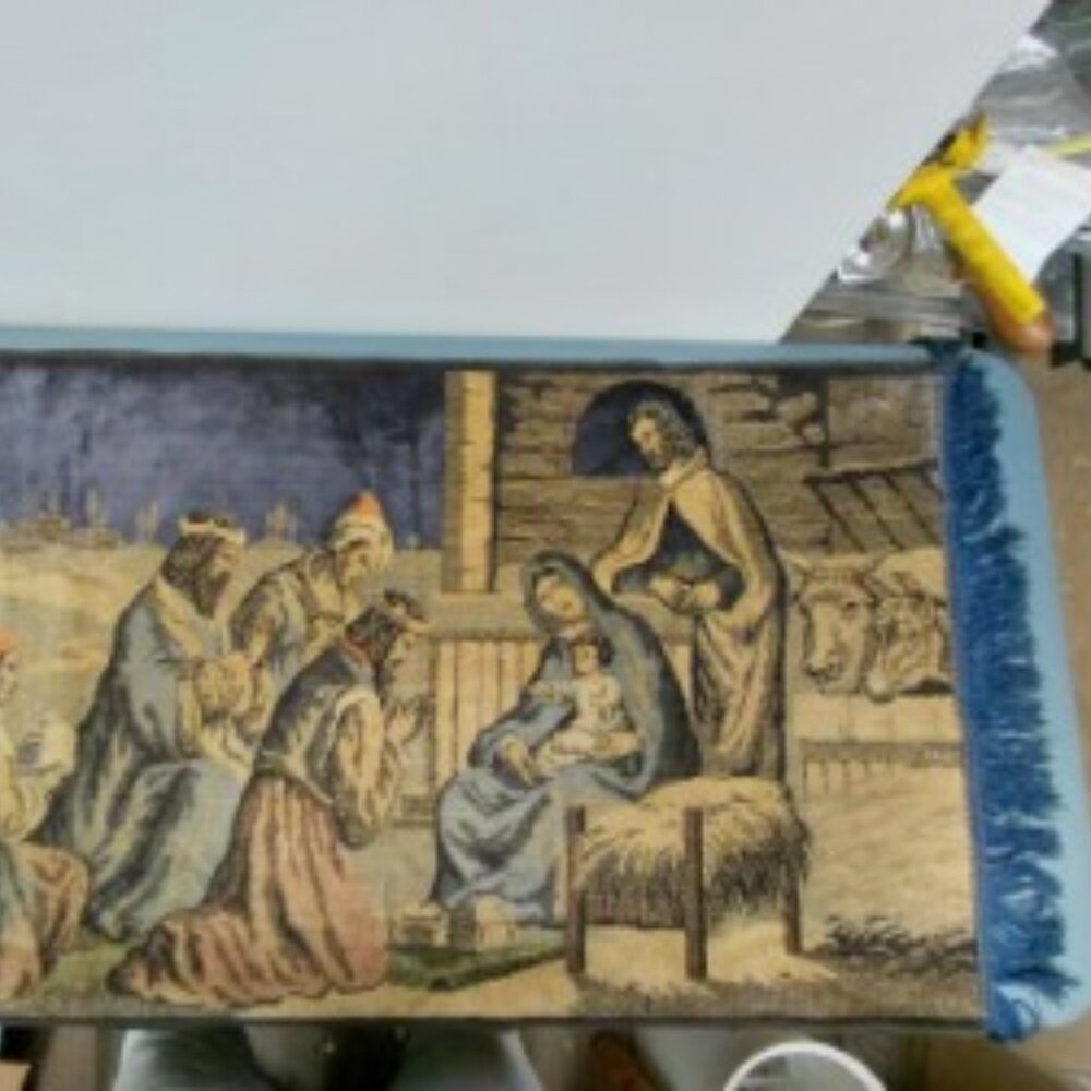 Art-Tapestry-Italian made-Nativity Scene